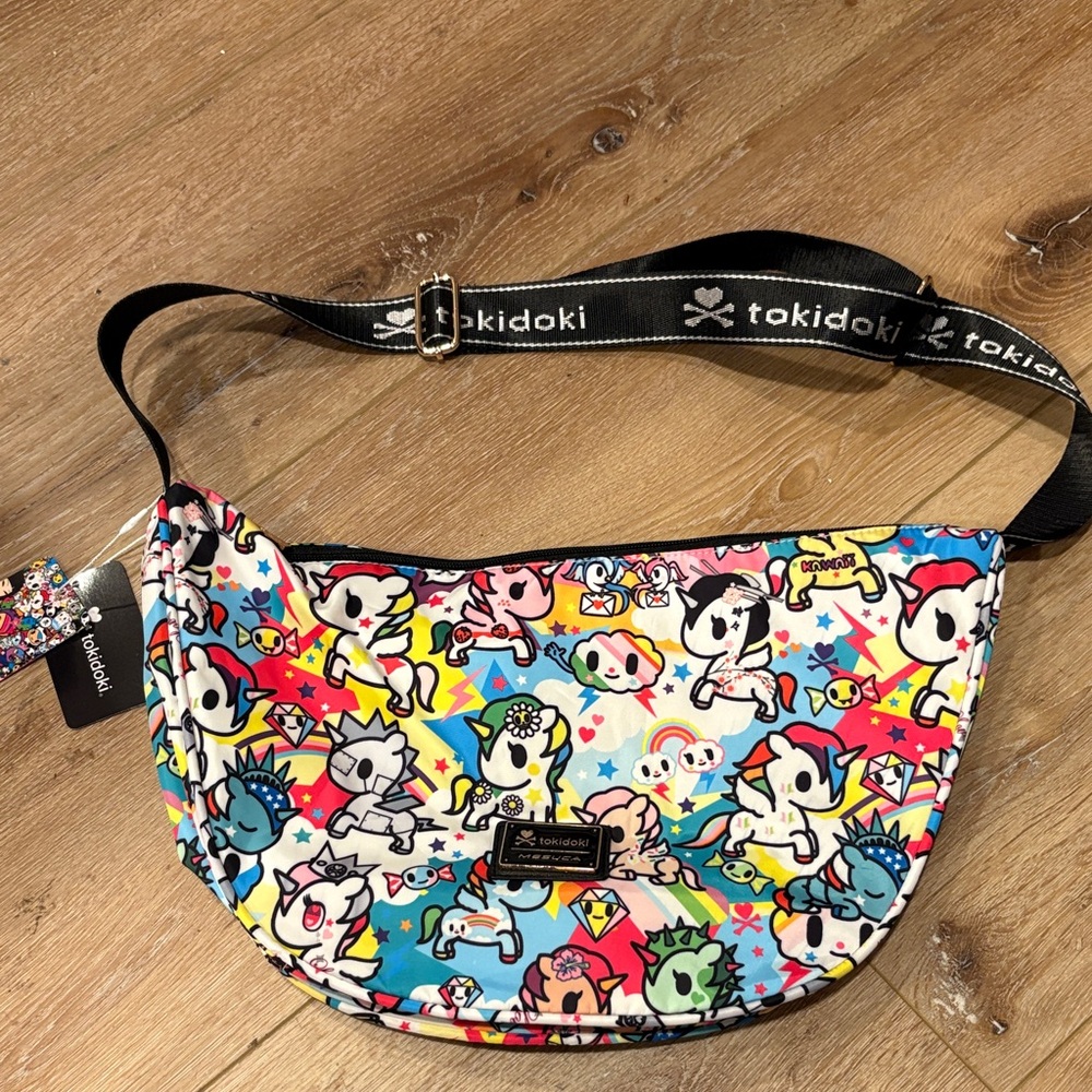 Tokidoki Multicolor Unicorn Character Print Bag